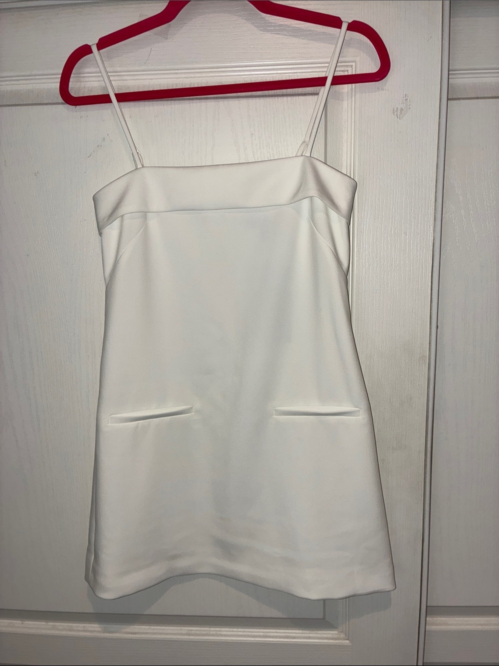 FRENCH CONNECTION- Spaghetti Strap Mini Dress